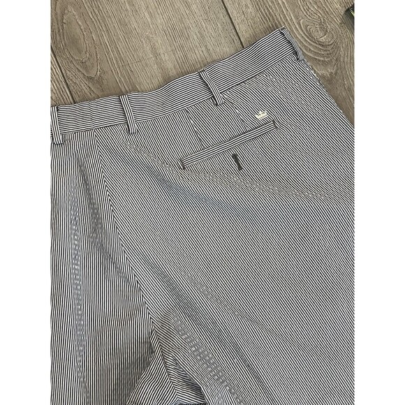 Peter Millar Golf Shorts Mens Size 42 Grey White Featherweight Preppy - Picture 7 of 8